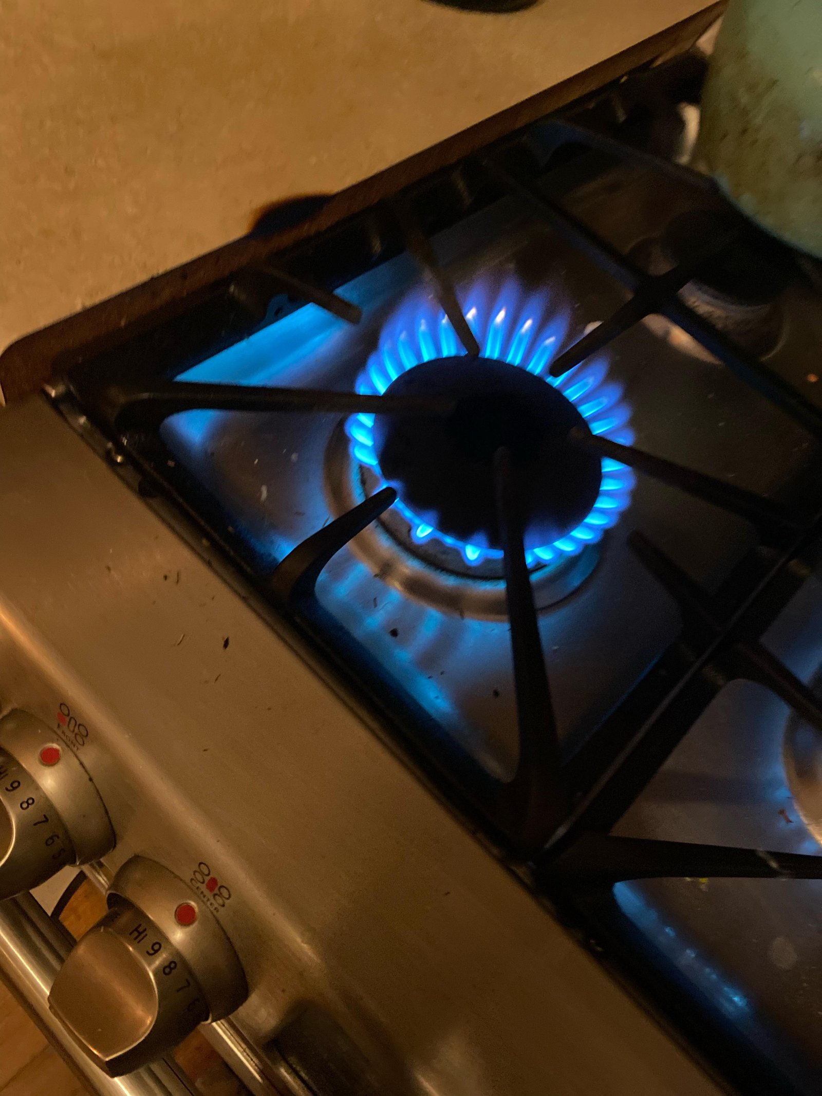 Hob heating unevenly